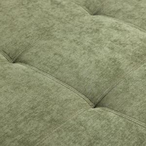 Corner sofa bed Andi right corner green color 268X185X79CM