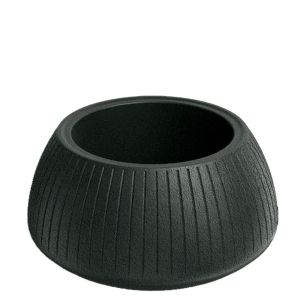 Coro Bowl Charcoal пластмасова кашпа 40X40X20СМ
