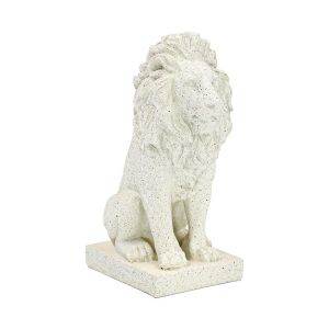 Декоративна фигура лъв FL243906 бежово-златист цвят 9X10X20СМ