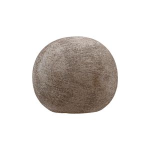 Керамична декоративна топка FL21088 античен цвят теракота 10X10X9СМ