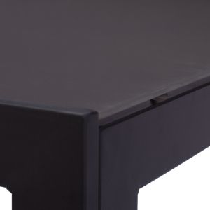 Градинска маса и столове 5ч. Ofer HM21005.01 метал и алуминий 150X90СМ-СИВ
