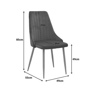 Azori table and chairs set and Antoro glass table D100x75 cm, set of 5 pieces