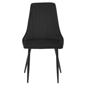 Azori table and chairs set and Antoro glass table D100x75 cm, set of 5 pieces