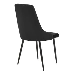 Azori table and chairs set and Antoro glass table D100x75 cm, set of 5 pieces
