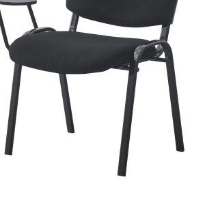Конферентен стол с катедра Lector черен 54x54x78см