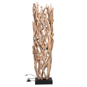 Лампион Vekna HM4877 плаващо Дървоdriftwood) в натурален цвят 30X30X140HСМ.