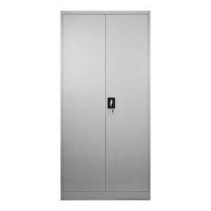 Метален гардероб Ugren в светло сиво 70x40x180см