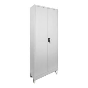 Метален гардероб Ugren в светло сиво 70x40x190см