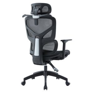Офис стол Apex HM1227.01 черен мрежест текстил &amp; Pp 68X68X120-130HСМ.