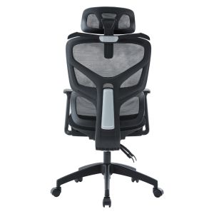 Офис стол Apex HM1227.01 черен мрежест текстил &amp; Pp 68X68X120-130HСМ.