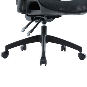 Офис стол Apex HM1227.01 черен мрежест текстил &amp; Pp 68X68X120-130HСМ.