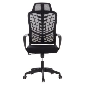 Офис стол Elvar HM1219.01 черна мрежа-полипропиленова база 63X56X125HСМ.