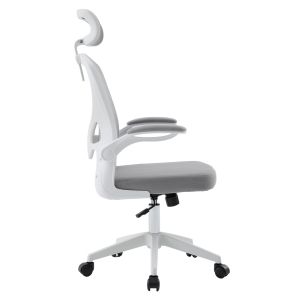 Офис стол Floater HM1230.02 бял Pp-светлосива мрежа 62X62X106-116HСМ.