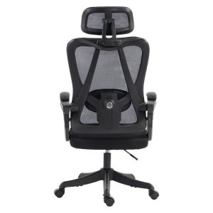Офис стол Frantic HM1224.01 черна мрежа &amp; полипропилен 60X60X134HСМ.