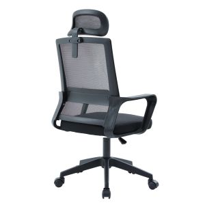 Офис стол Velocity HM1229.01 черен Pp &amp; мрежест текстил 61X62X123HСМ.