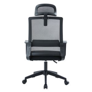 Офис стол Velocity HM1229.01 черен Pp &amp; мрежест текстил 61X62X123HСМ.
