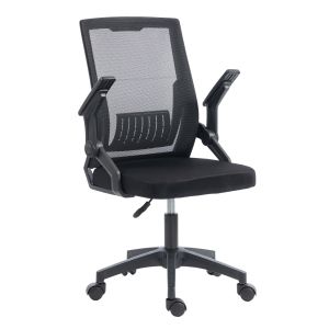 Офис стол Zenith HM1225.01 Pp &amp; мрежа в черно 60X60X92-100HСМ.