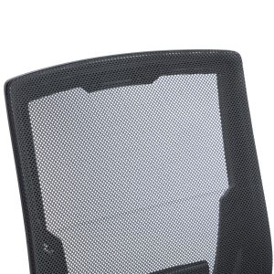 Офис стол Zenith HM1225.01 Pp &amp; мрежа в черно 60X60X92-100HСМ.