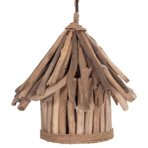 Полилей Treit HM4874 плаващо Дървоdriftwood) в натурален цвят Φ40X73HСМ.[1XΕ27]