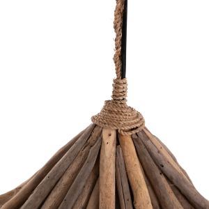 Полилей Treit HM4874 плаващо Дървоdriftwood) в натурален цвят Φ40X73HСМ.[1XΕ27]