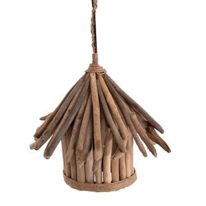 Полилей Treit HM4874 плаващо Дървоdriftwood) в натурален цвят Φ40X73HСМ.[1XΕ27]