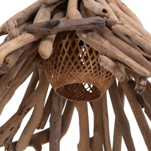 Полилей Treit HM4875 плаващо Дървоdriftwood) в натурален цвят 48X54X52-73HСМ.[1XΕ27]
