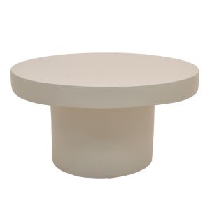 Холна маса Umbra MGO светло сива D80x31.5см
