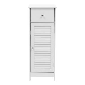 Шкаф-колона Chesy MDF бял 32x30x87см