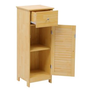 Шкаф-колона Chesy от MDF в естествен цвят 32x30x87см