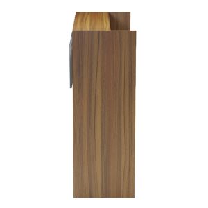 Desk Gand HM2154.03 melamine in walnut-grey 95.5X40X110ВСМ.