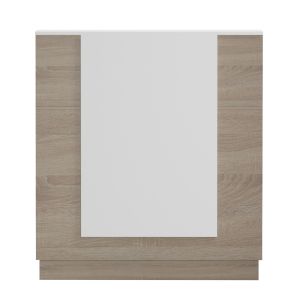 Бюро Karmen HM2155.01 меламин в цвят сонама/бяло 100X70X110ВСМ.