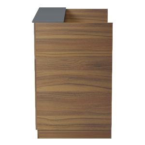 Бюро Karmen HM2155.03 меламин в орех/сиво 100X70X110ВСМ.