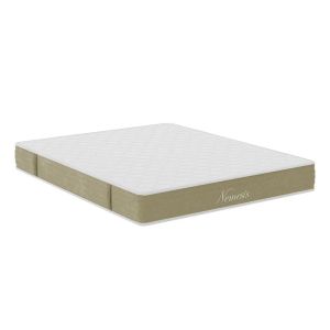 Bed with mattress Athos-Nemesis wenge 160x200cm