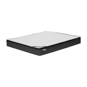 Bed with mattress and storage space Molito-Perfecto velvet anthracite 120x200cm