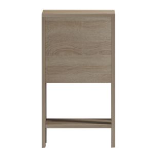 Bedside table Argus HM18378.01 melamine in sonam color 30X30X55WCM.