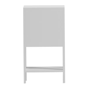 Bedside table Argus HM18378.02 melamine in white 30X30X55WCM.