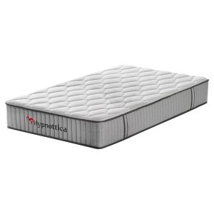 Semi-double bed with mattress Maylin HM10758.01 ash rose velvet mattress 120X200CM.