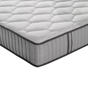 Sofa bed with mattress Reven HM10755 metal & rubber wood in old dirty color) oak-mattress 90X190CM.