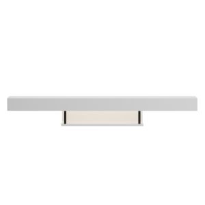 Wall-mounted TV cabinet with LED lights Savor HM18381.02 melamine in white 150X29.5X22HCM.