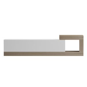 Wall TV cabinet Essenza HM18372.11 melamine sonama/white 150X29.6X38.6HCM.