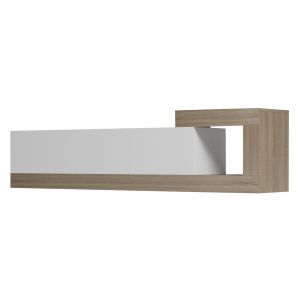 Wall TV cabinet Essenza HM18372.11 melamine sonama/white 150X29.6X38.6HCM.