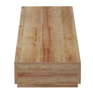 Wall TV cabinet with Led Savor HM18381.01 melamine in oak 150X29.5X22ВСМ