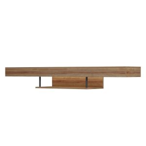 Wall TV cabinet with Led Savor HM18381.01 melamine in oak 150X29.5X22ВСМ