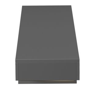 Wall TV cabinet with Led Savor HM18381.05 melamine in gray 150X29.5X22ВСМ