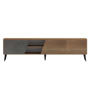 TV cabinet Caterra HM18374.14 melamine natural - maur stone 180x35.5x48cm.