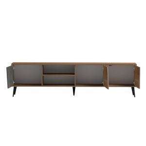 TV cabinet Caterra HM18374.14 melamine natural - maur stone 180x35.5x48cm.