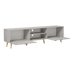 TV cabinet Gorna beige marble look 180x35x48.6cm