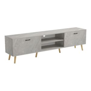 TV cabinet Gorna beige marble look 180x35x48.6cm