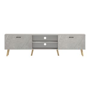TV cabinet Gorna beige marble look 180x35x48.6cm