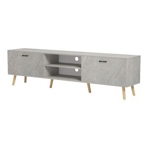 TV cabinet Gorna beige marble look 180x35x48.6cm